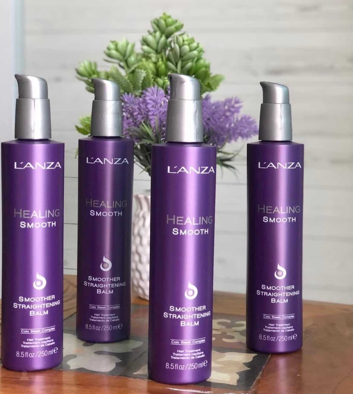 Розгладжувальний термозахисний бальзам для волосся LʼANZA Healing Smooth Smoother Straightening Balm, 250 ml - 4